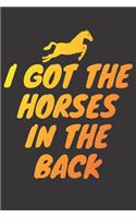 Notebook for car auto mechanic tuner and racer horses fire