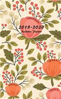 2019-2020 Academic Planner: Small Weekly and Monthly Planner with Floral Cover, Volume 8 (July 2019 - June 2020)