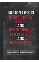 It's Clutter and Needs to Go