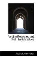 Foreign Measures and Their English Values