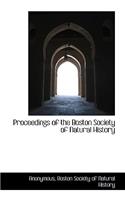 Proceedings of the Boston Society of Natural History