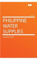 Philippine Water Supplies