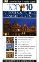DK Eyewitness Top 10 Travel Guide: Brussels, Bruges, Antwerp & Ghent