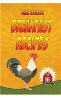 Blank Cookbook Breakfast Recipes