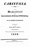 Carinthia. Zeitschrift für Vaterlandskunde, Belehrung und Unterhaltung