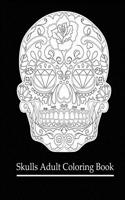 Skulls Adult Coloring Book