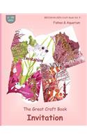 BROCKHAUSEN Craft Book Vol. 5 - The Great Craft Book - Invitation: Fishes & Aquarium(5 Fishes & Aquarium)