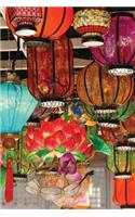 Chinese Lanterns Notebook: 150 Page Notebook Journal Diary
