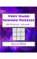 Very Hard Sudoku Puzzles Volume 1: Very Hard Sudoku Puzzles for Advanced Players