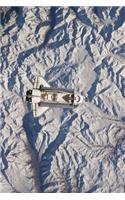 Amazing View of Atlantis Space Shuttle Over the Andes Mountains Journal: 150 page lined notebook/diary
