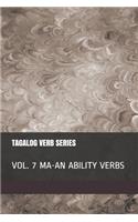 Tagalog Verb Series - Vol. 7 MA-AN Ability Verbs
