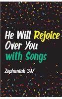 He will rejoice over you BIBLE 3