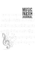 Music Lyrics Journal