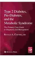 Type 2 Diabetes, Pre-Diabetes, and the Metabolic Syndrome