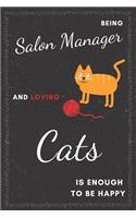 Salon Manager & Cats Notebook