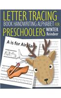 Letter Tracing Book Handwriting Alphabet for Preschoolers Winter Porcupine