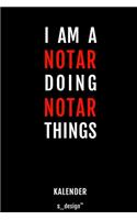 Kalender für Notare / Notar / Notarin