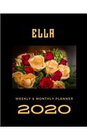 2020 Weekly & Monthly Planner