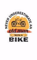 Never underestimate an old man with a bike