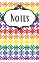 Rainbow Pride Graph Paper Notebook: Portable Notebook for Math, Science, Architecture, & Design