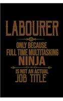 Labourer only because full time multitasking ninja is not an actual job title