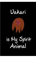 Uakari is My Spirit Animal: Animal Journal (Diary, Notebook) for Uakari Lovers