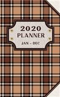 2020 Planner Jan-Dec