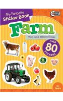 My Favorite Sticker Book: Farm