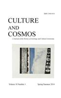 Culture and Cosmos Vol 18 Number 1