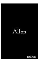 Allen: Collectible Notebook