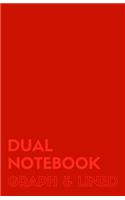 Dual Notebook Graph & Lined