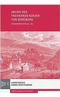 Archiv Der Freiherren Roeder Von Diersburg