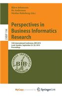 Perspectives in Business Informatics Research