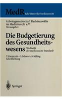 Die Budgetierung Des Gesundheitswesens