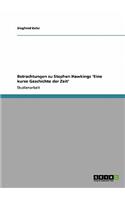 Betrachtungen zu Stephen Hawkings 'Eine kurze Geschichte der Zeit'