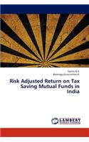 Risk Adjusted Return on Tax Saving Mutual Funds in India