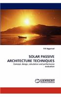 Solar Passive Architecture Techniques