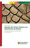 Estudo Do Clima Urbano No Semiarido Do Brasil