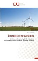 Énergies Renouvelables: (Omn.Univ.Europ.)