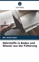 Nährstoffe in Boden und Wasser aus der Fütterung