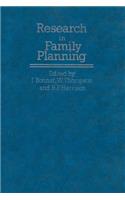 Research in Family Planning