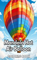 Mandala Hot Air Balloon Coloring Book