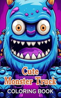 Cute Monster Truck Coloring Book
