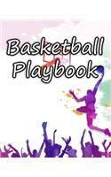Basketball Playbook: Big 8'x10' Basketball Playbook For Drawing Up Basketball Plays. 100 Pages To Help You To Create Your Own Secret Play Diagram