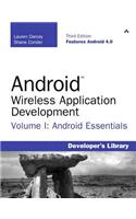 Android Wireless Application Development Volume I: Android Essentials