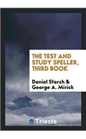 The Test and Study Speller, third book