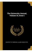 The University Journal, Volume 14, Issue 1