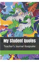 My Student Quotes