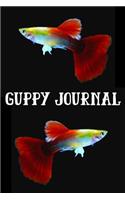 Guppy Journal: Blank Lined Book For Guppy Fish Tank Maintenance. Great For Monitoring Water Parameters, Water Change Schedule, And Breeding Conditions.