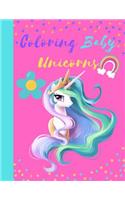 Coloring Baby Unicorns